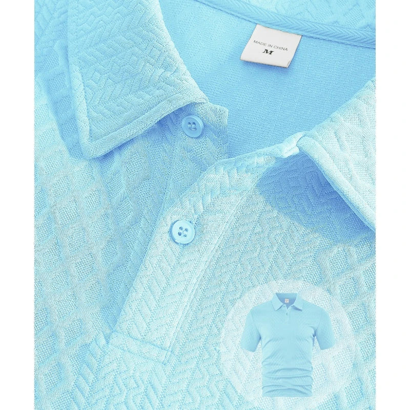 Diamond Pattern Short Sleeve Set