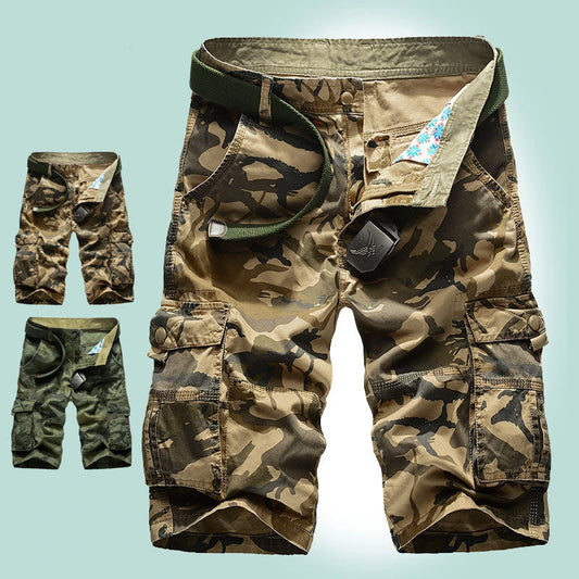 Camo Tactical Cargo Shorts