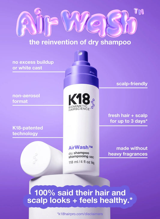 AirWash Non-Aerosol Dry Shampoo