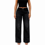 BootyLift Stretch Wide-Leg Jeans