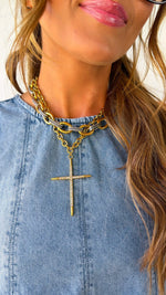 Blue Denim Top and Shorts Set