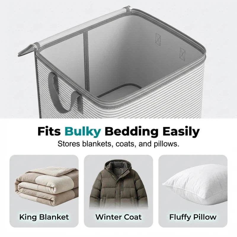 Collapsible Quilt Storage Bag