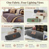Non-Slip Plush Sofa Cushion Cover