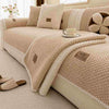 Non-Slip Plush Sofa Cushion Cover