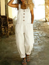 Relaxed Fit Denim Overalls