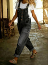 Relaxed Fit Denim Overalls