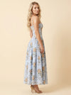 Floral Corset Maxi Dress