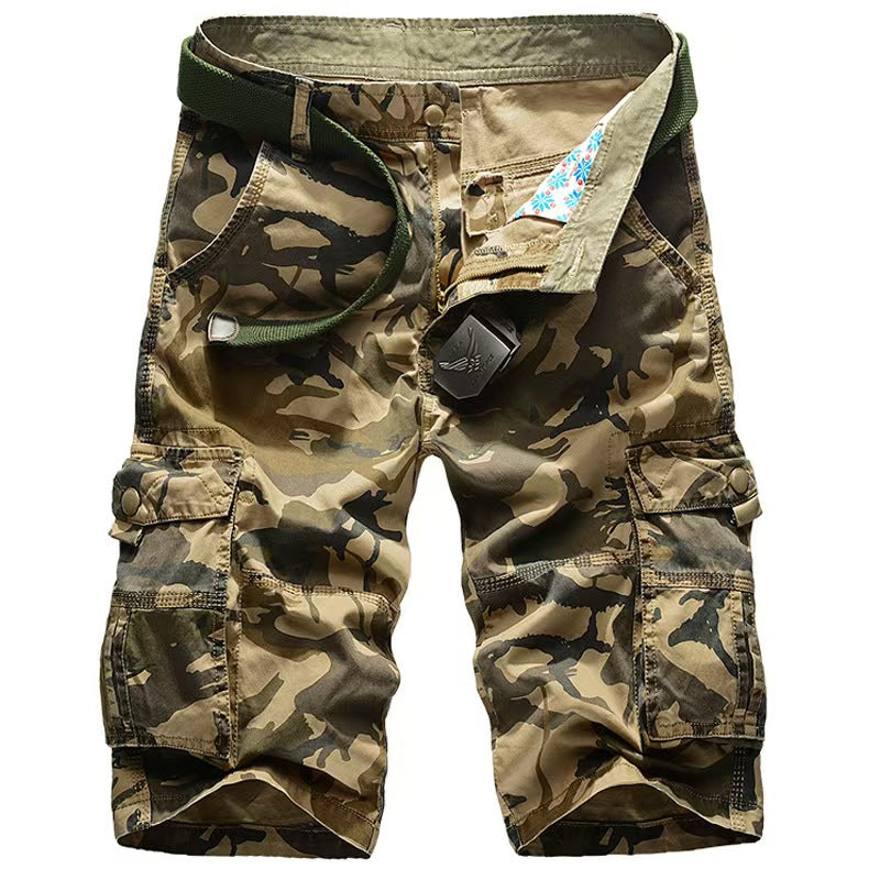 Camo Tactical Cargo Shorts