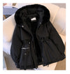 Women Winter Faux Fur Padded Parka