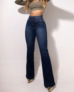Retro High-Rise Flare Jeans