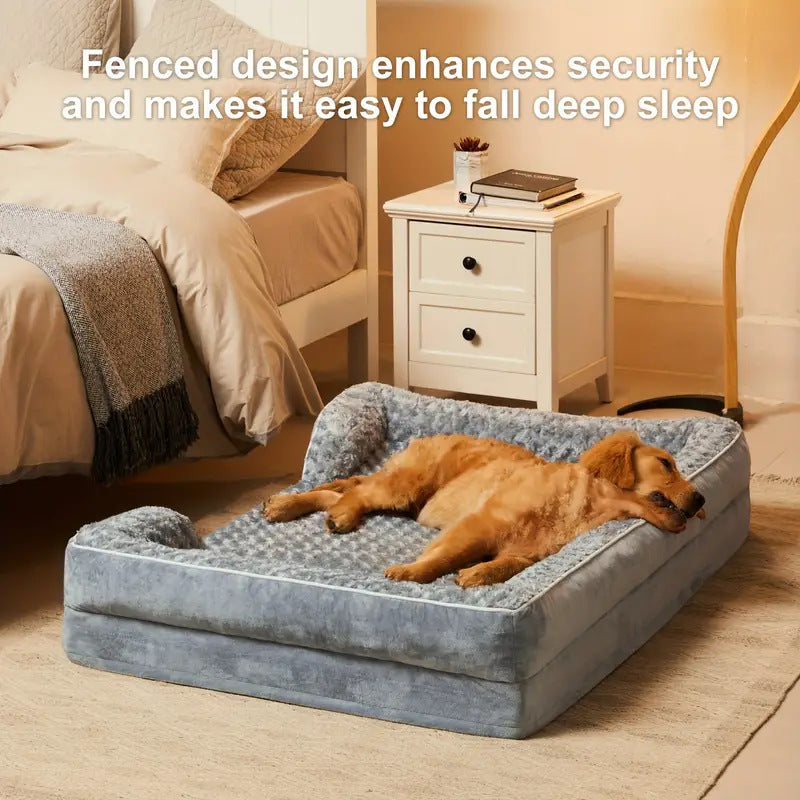Orthopedic Memory Foam Dog Bed