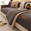 Non-Slip Plush Sofa Cushion Cover