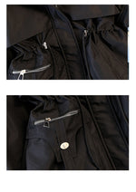 Women Winter Faux Fur Padded Parka