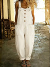 Relaxed Fit Denim Overalls