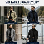 Waterproof Mid-Length Trench Coat