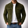 Vintage Suede Utility Jacket