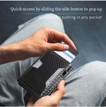 Minimalist RFID Blocking AirTag Wallet