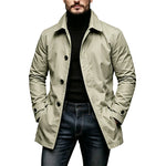 Waterproof Mid-Length Trench Coat