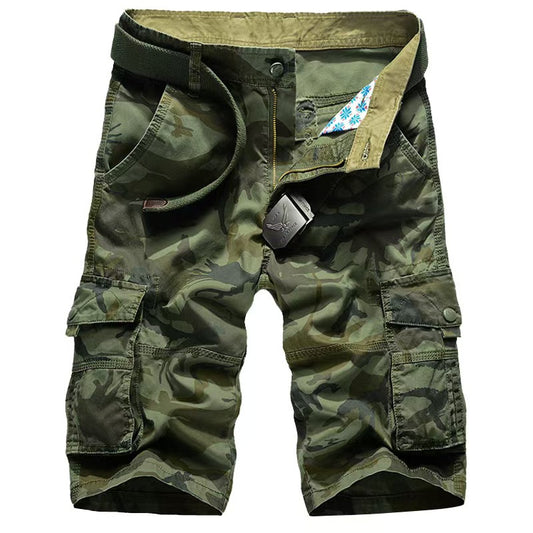 Camo Tactical Cargo Shorts