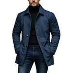 Waterproof Mid-Length Trench Coat