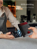 Minimalist RFID Blocking AirTag Wallet