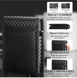 Minimalist RFID Blocking AirTag Wallet